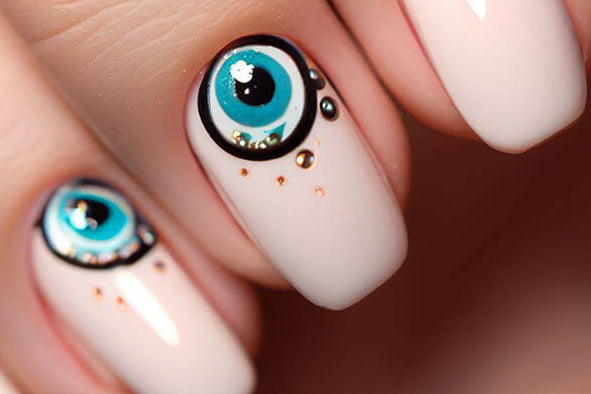 Evil Eye Nails