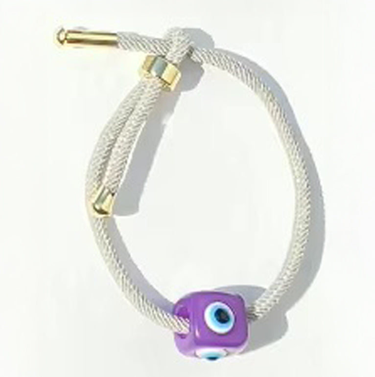 Trendy Evil Eye Charm Bracelet