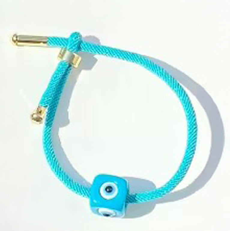 Braided Rope Evil Eye Bracelet