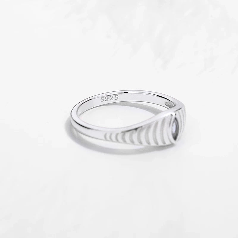 925 sterling silver Evil eye ring product image