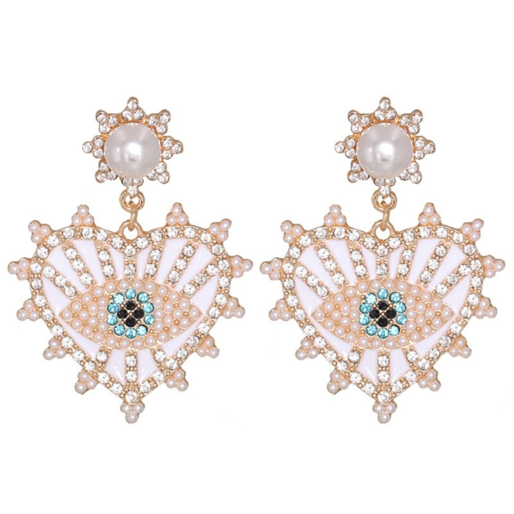 Colorful vintage jewelry