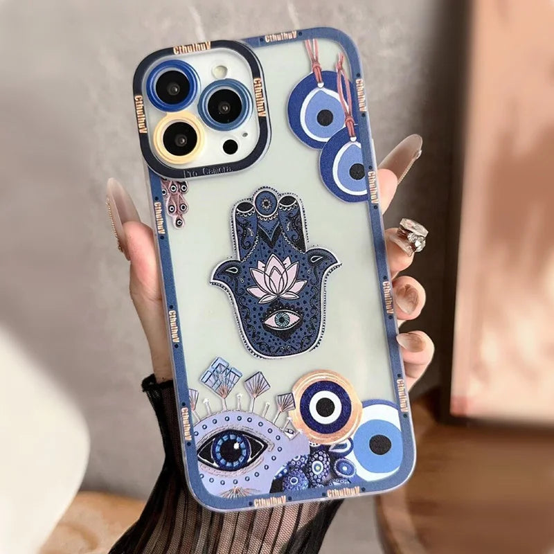 Hamsa hand phone case