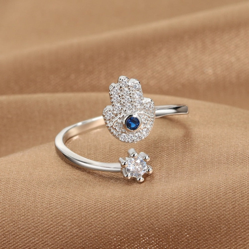 Glamorous Turkish Eye Ring