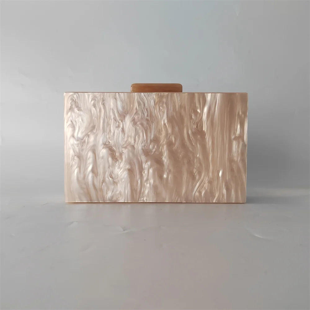Stylish acrylic clutch