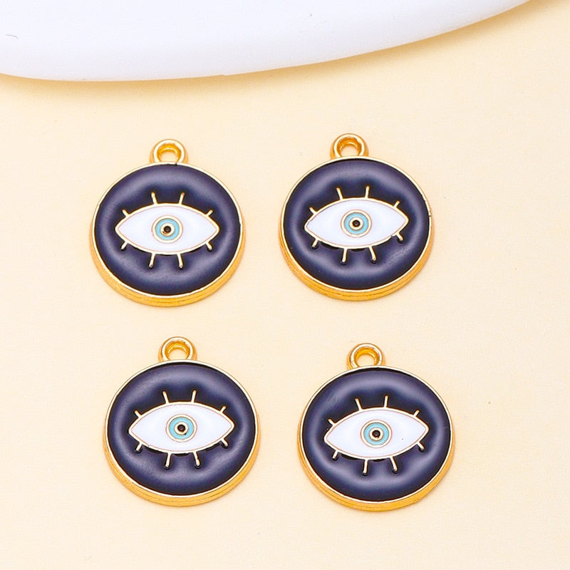 Gold-Toned Evil Eye