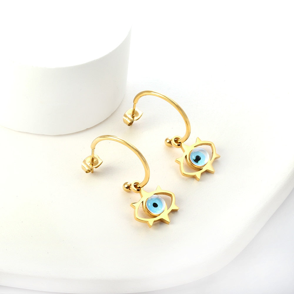 Korean-Style Drop Earrings
