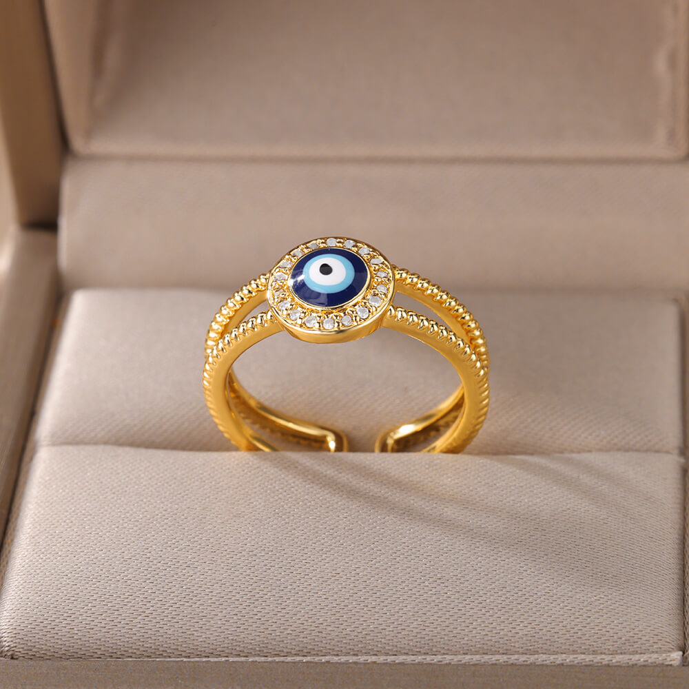 Turkish Demon Eye Ring