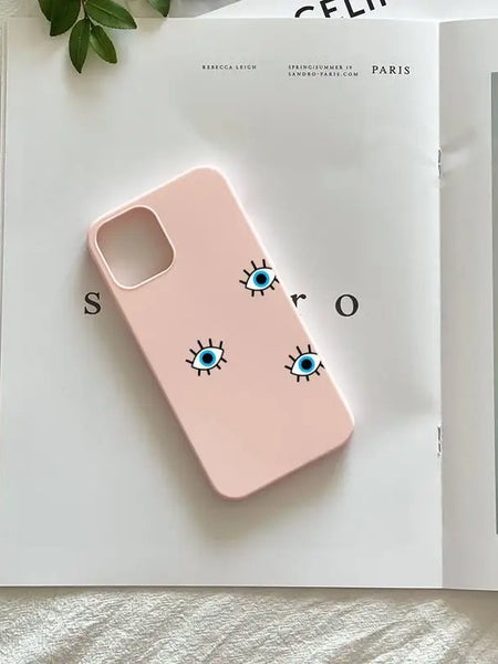 Blue Evil Eye Protective Phone Case