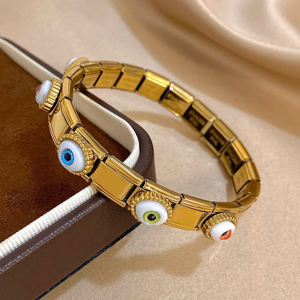 Waterproof Evil Eye bangle