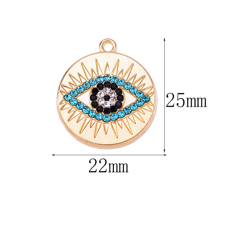 Evil Eye Necklace DIY