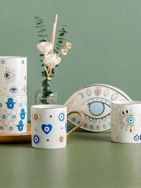 Evil Eye coffee mug