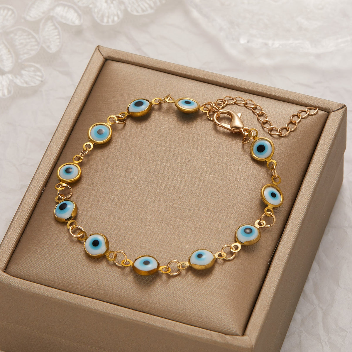 Gold-tone Charm Bracelet