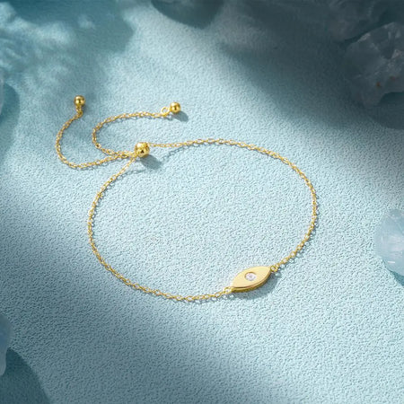 Zircon Evil Eye Bracelet