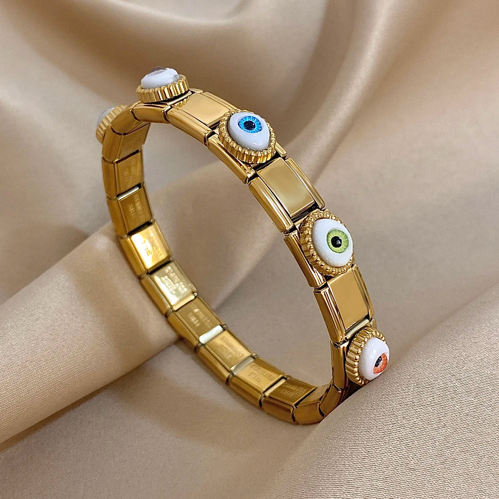 Trendy Evil Eye bracelet for women