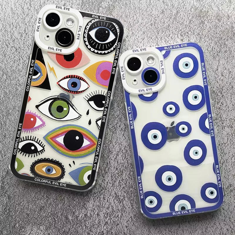 Protective and Stylish Evil Eye iPhone Case