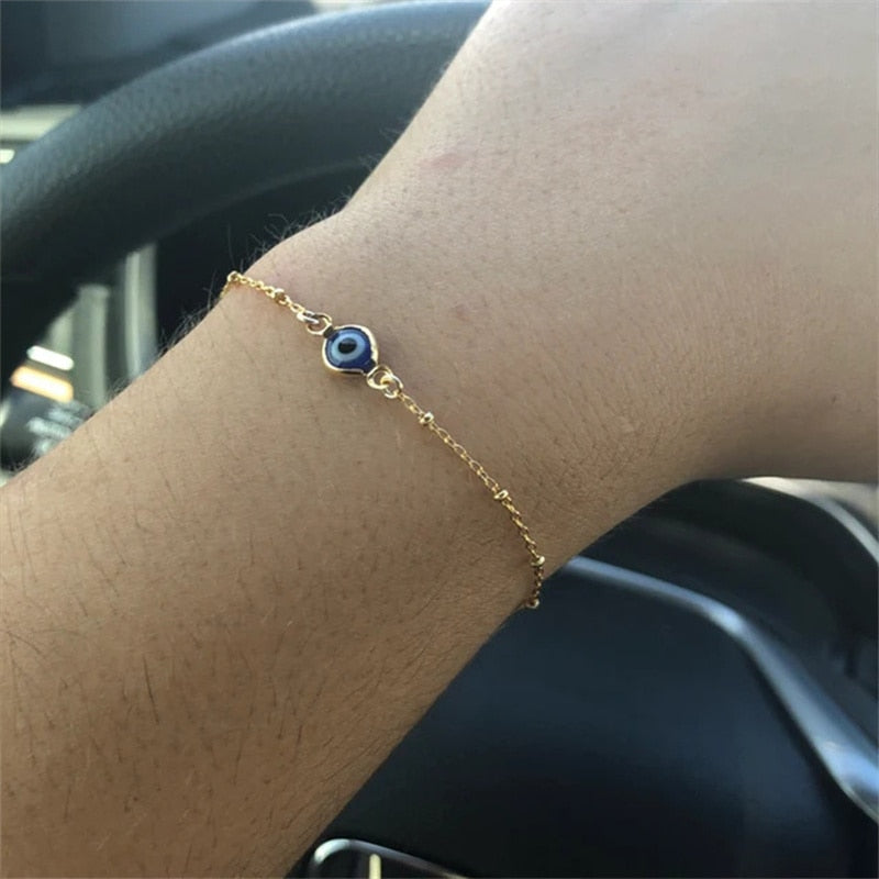 Turkish Evil Eye Charm Bracelet