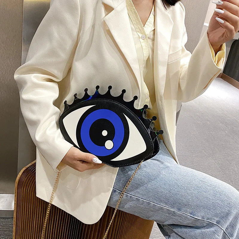 Evil Eye print accessory