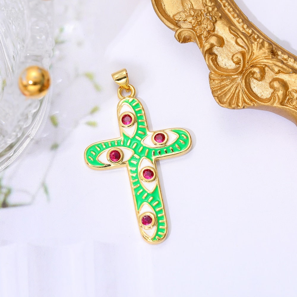 Copper Christian Cross