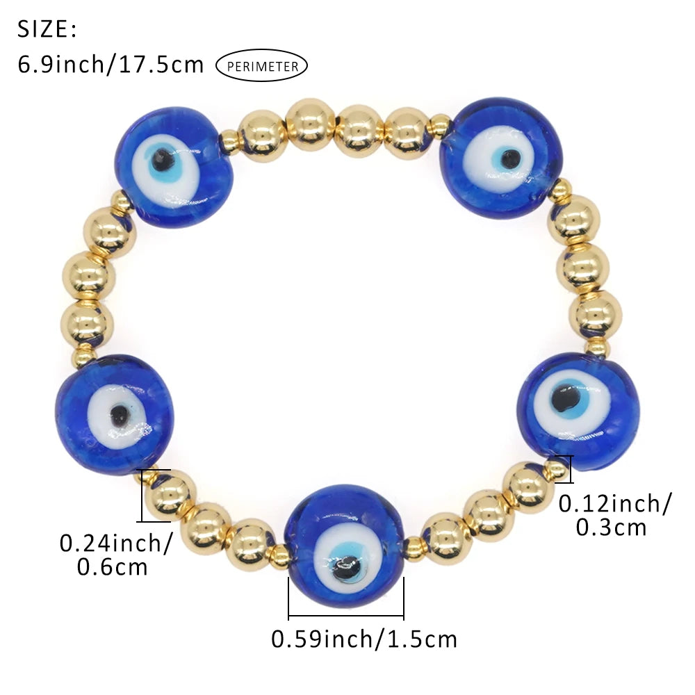 Trendy Evil Eye bracelet