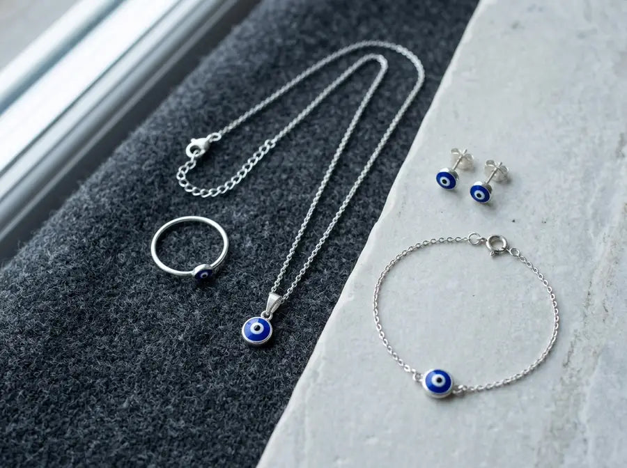 Silver Evil Eye Meaning: Symbolism, Jewelry, and Materials - choice begin role piece will have