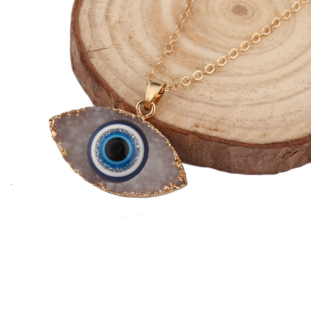 Elevate Your Style with our Bohemian Vintage Turkish Evil Eye Pendant Necklace