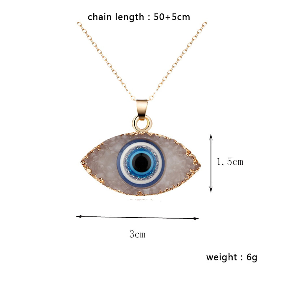 Elevate Your Style with our Bohemian Vintage Turkish Evil Eye Pendant Necklace
