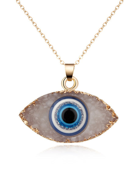 Elevate Your Style with our Bohemian Vintage Turkish Evil Eye Pendant Necklace