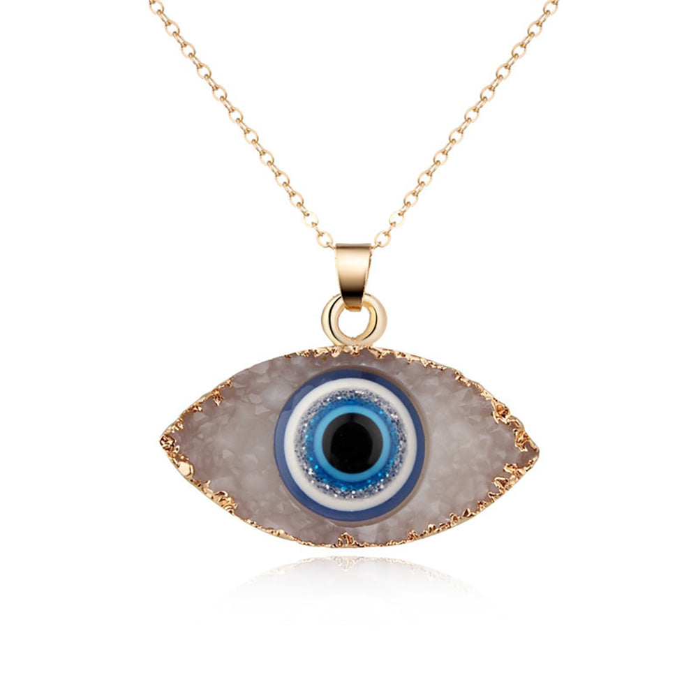 Elevate Your Style with our Bohemian Vintage Turkish Evil Eye Pendant Necklace