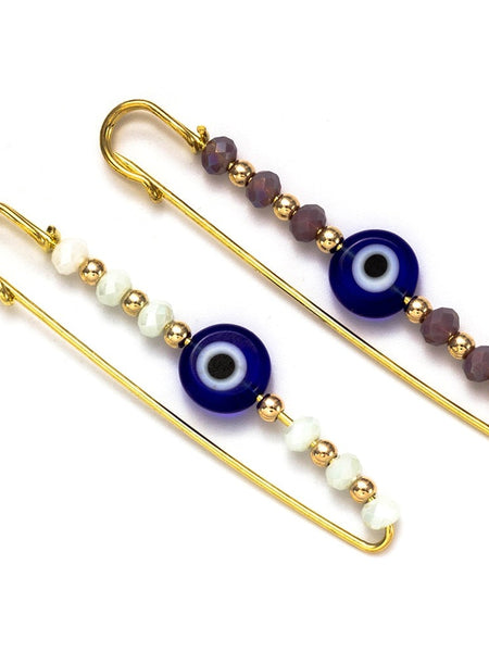 Evil Eye Brooch