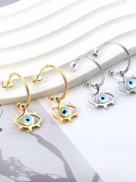 Trendy Stainless Steel Earrings