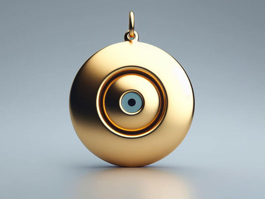 Gold evil eye meaning
