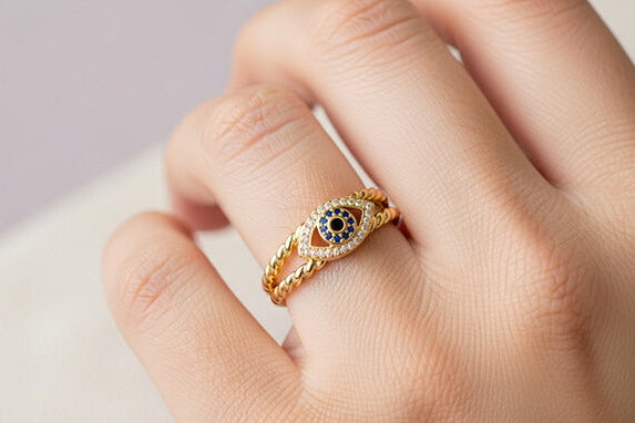 Evil Eye Rings