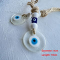 Transparent Evil Eye Pendant