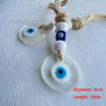 Transparent Evil Eye Pendant