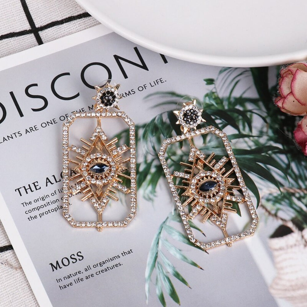 Fashion geometry earrings