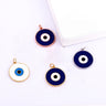 18K Gold Plated Evil Eye Pendant