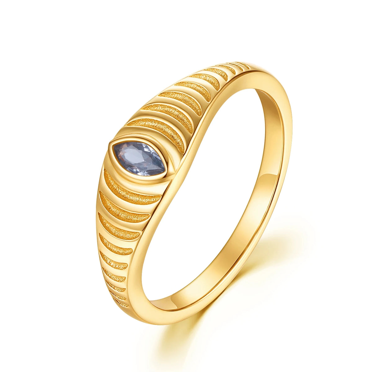 925 sterling silver Evil eye ring