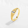 925 sterling silver Evil eye ring product image