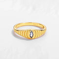 925 sterling silver Evil eye ring product image