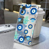 Blue Evil Eye phone cover

