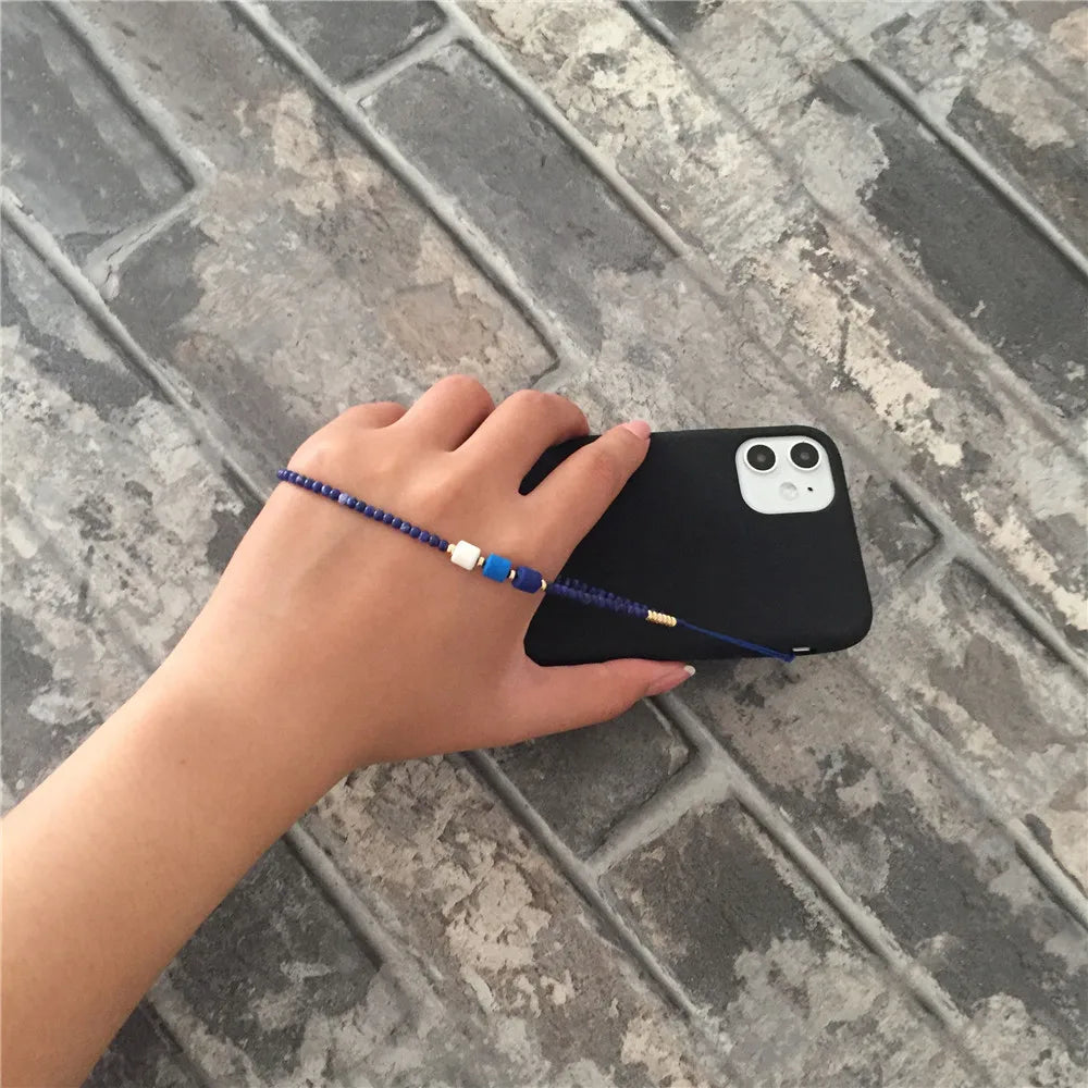 Boho Evil Eye phone charm
