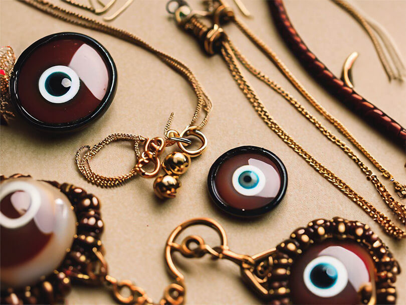 Brown Evil Eye Jewelry