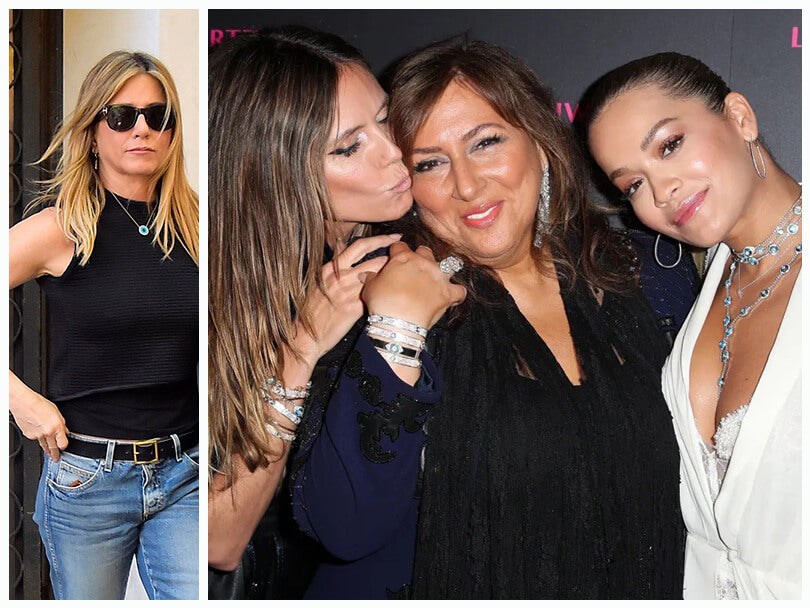 Celebrities Wearing Black Evil Eye