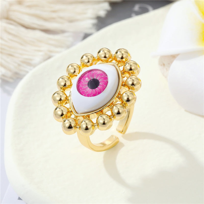 Blue Eye Ring Design