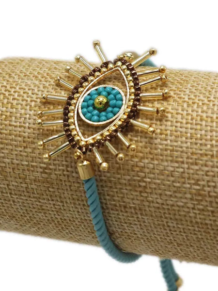 Handcrafted Evil Eye Bracelet