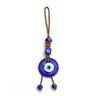 Chic Glass Evil Eye Beaded Pendant: Boho Elegance for Home & On-the-Go