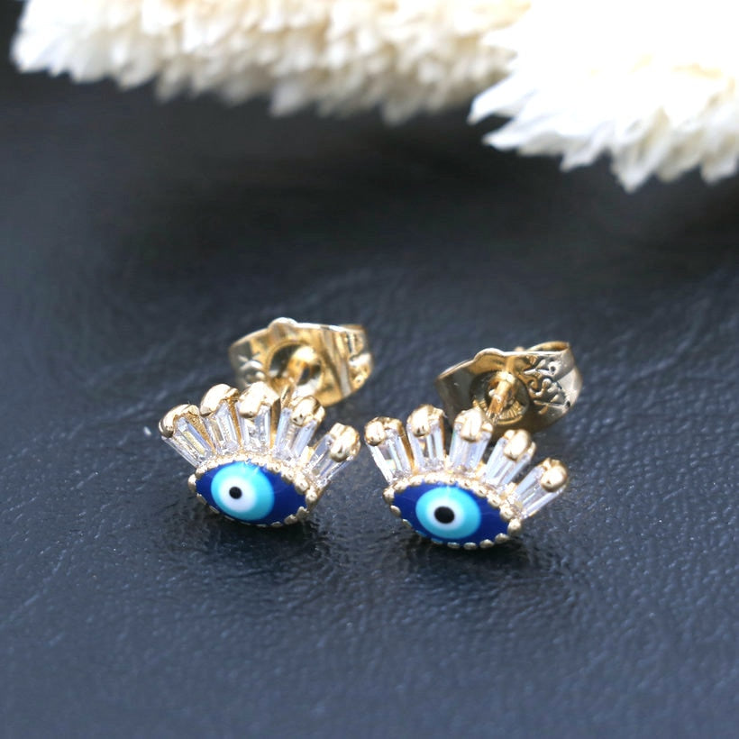 Bohemian Evil Eye Earrings