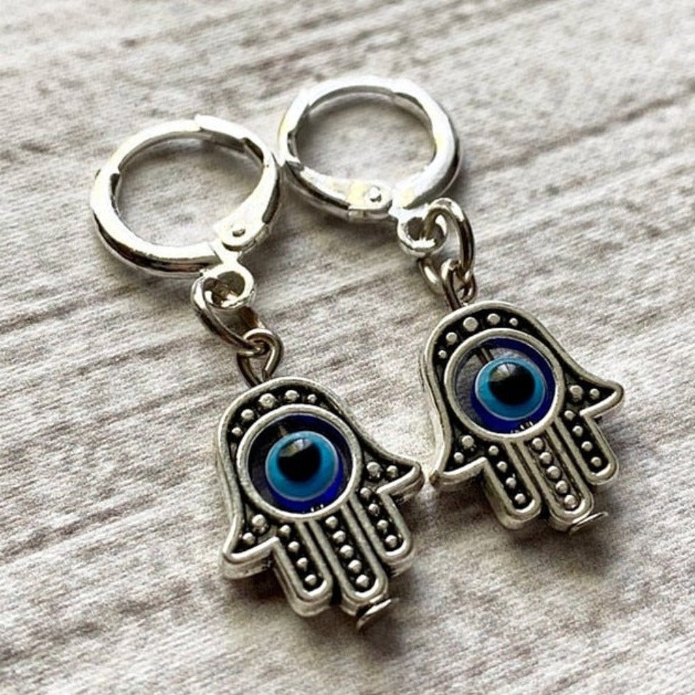 Religious Drop Earrings