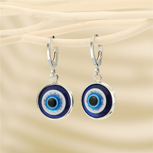 Vintage Evil Eye Earrings