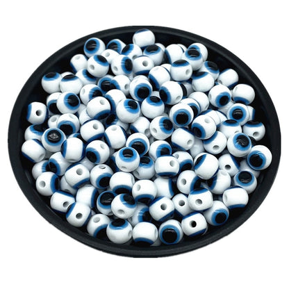 Blue and White Beads